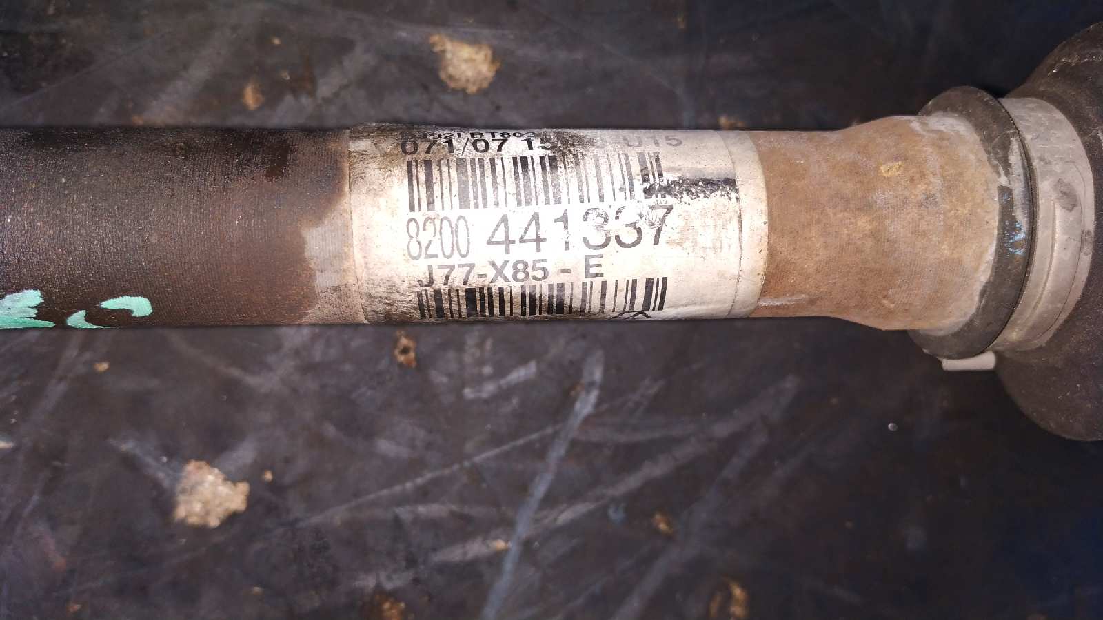 TRANSMISION DELANTERA IZQUIERDA RENAULT CLIO III - vista 2