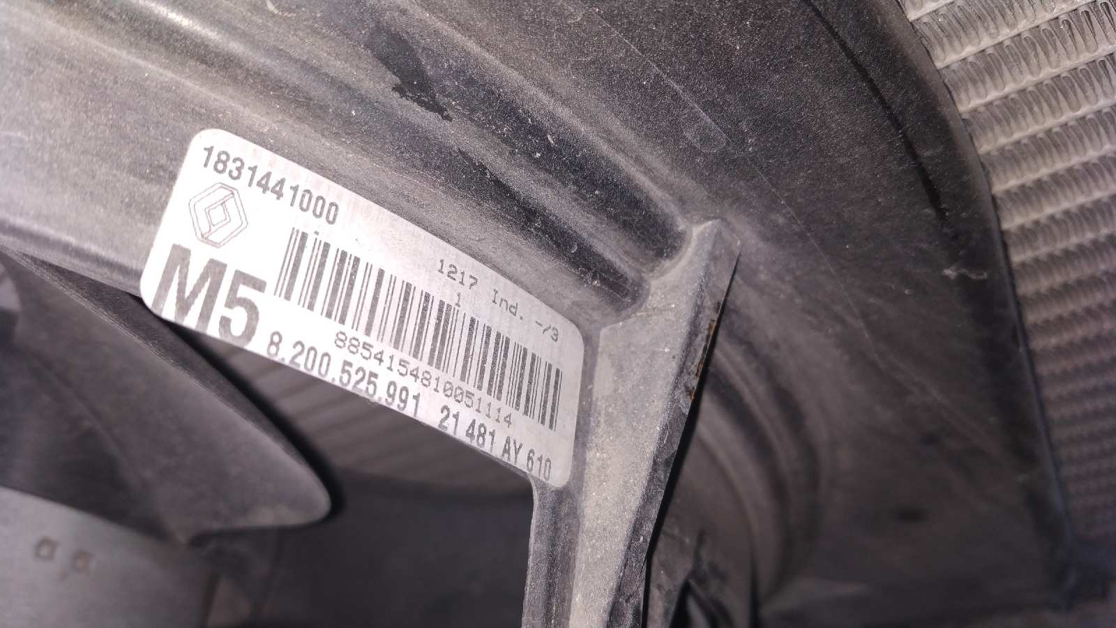 ELECTROVENTILADOR RENAULT CLIO III - vista 2