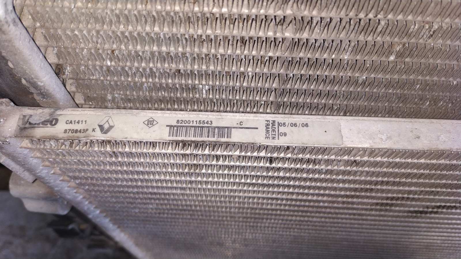 CONDENSADOR / RADIADOR  AIRE ACONDICIONADO RENAULT SCENIC II - vista 3