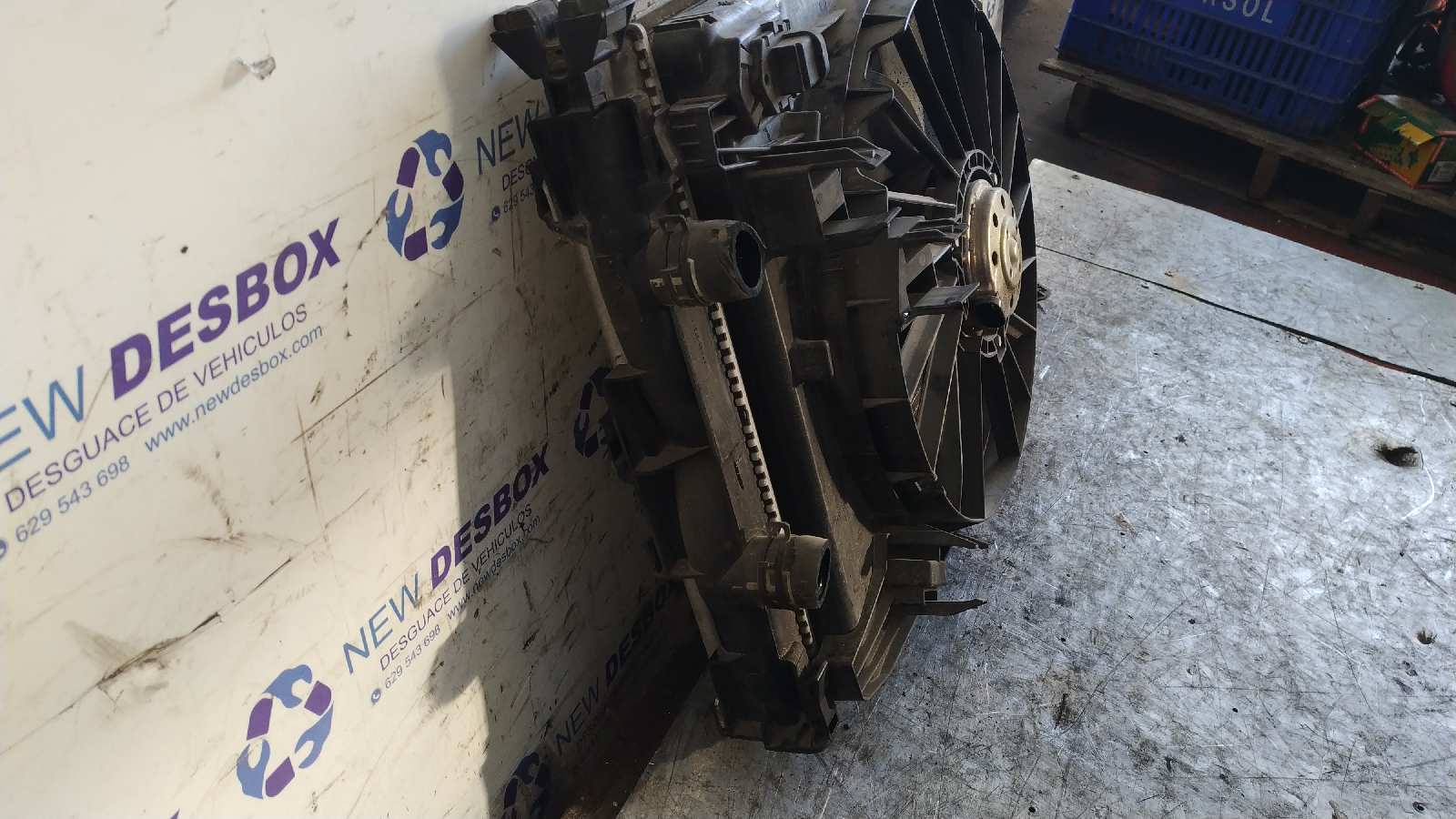 RADIADOR AGUA RENAULT SCENIC II - vista 3