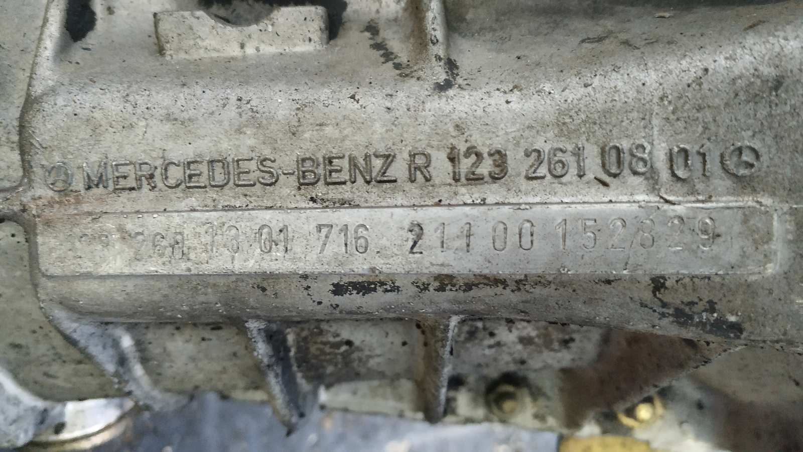 CAJA CAMBIOS MERCEDES-BENZ CLASE E (W123) - vista 5