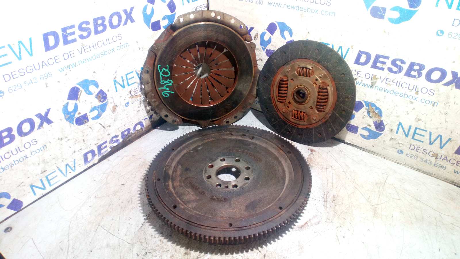 KIT EMBRAGUE PEUGEOT BOXER COMBI (RS2850)(270/310)(->'02) - vista 7