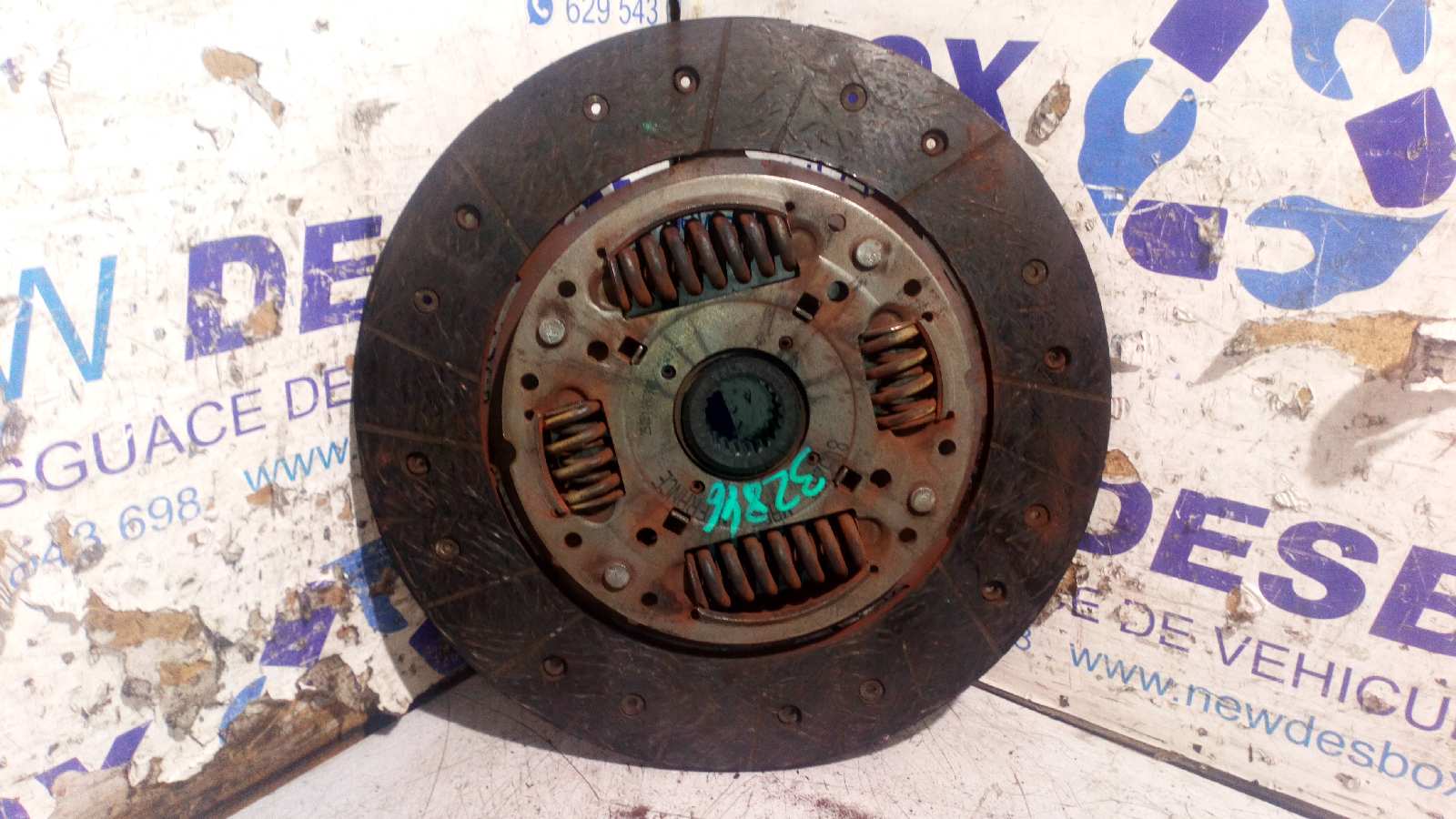 KIT EMBRAGUE PEUGEOT BOXER COMBI (RS2850)(270/310)(->'02) - vista 9