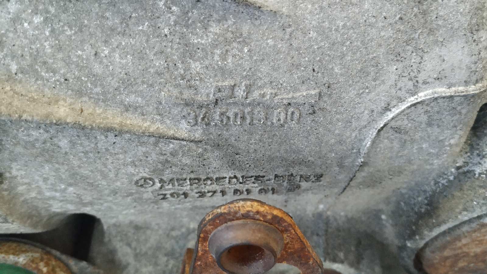 CAJA CAMBIOS MERCEDES-BENZ CLASE C (W201) - vista 5