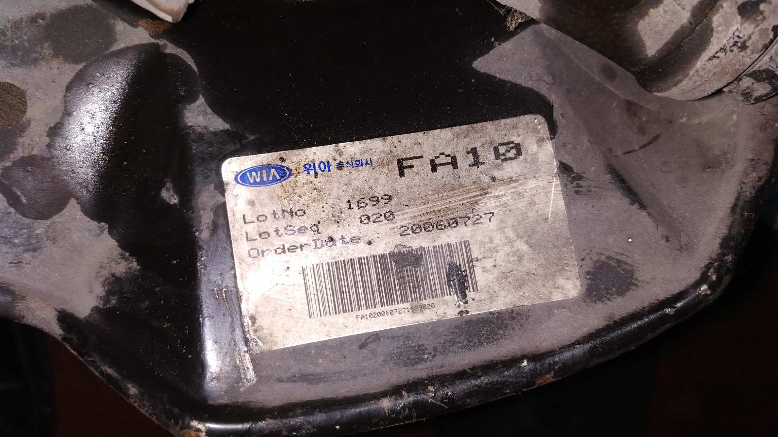 MANGUETA DELANTERA IZQUIERDA KIA CARENS (UN) - vista 3