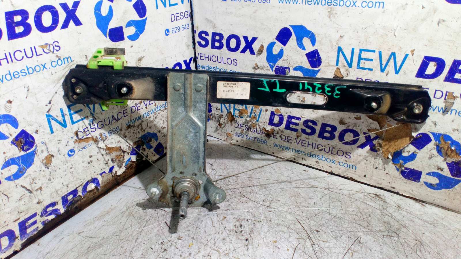 ELEVALUNAS TRASERO IZQUIERDO BMW SERIE 1 BERLINA (E81/E87)