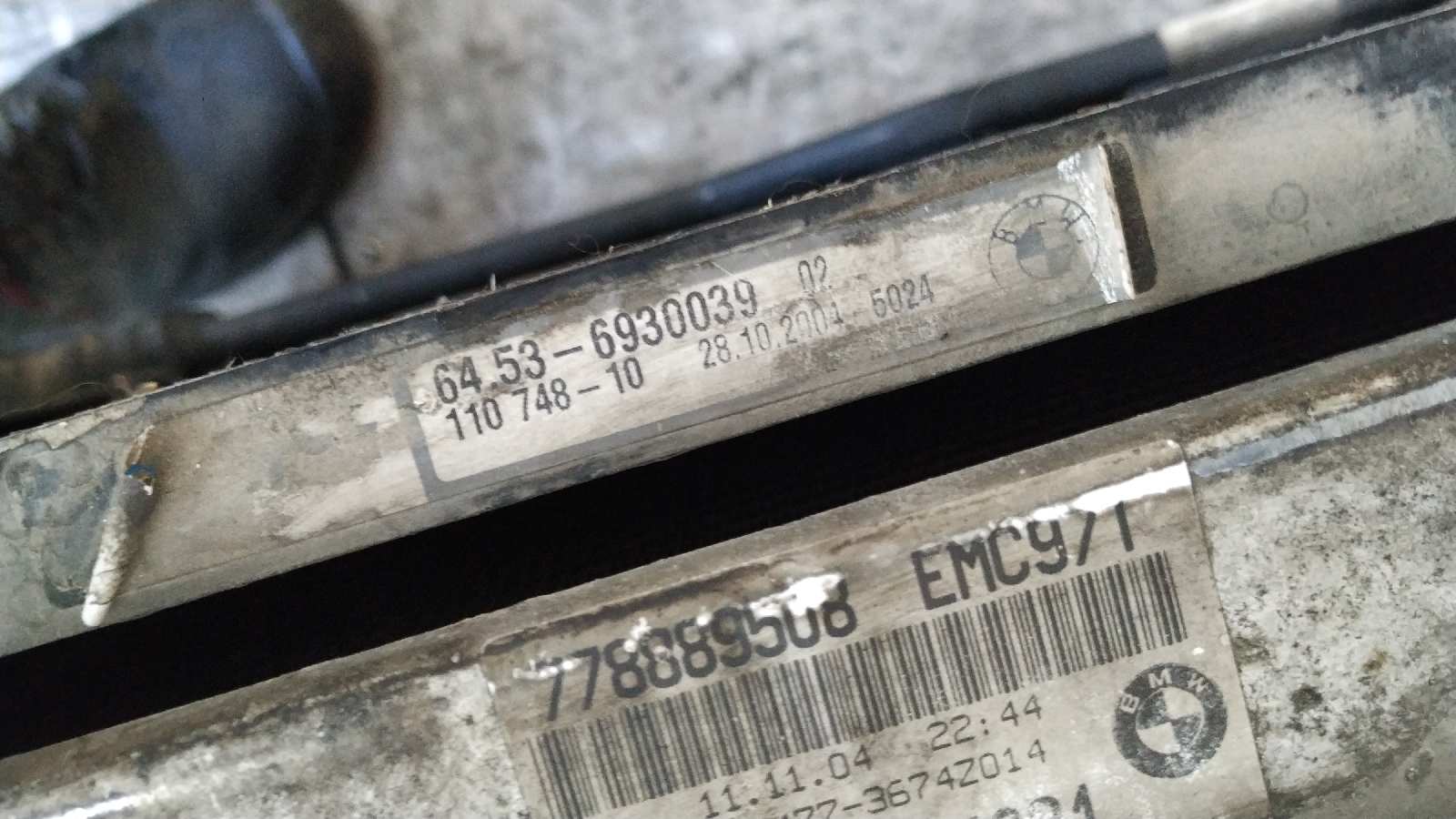 CONDENSADOR / RADIADOR  AIRE ACONDICIONADO BMW SERIE 1 BERLINA (E81/E87) - vista 2