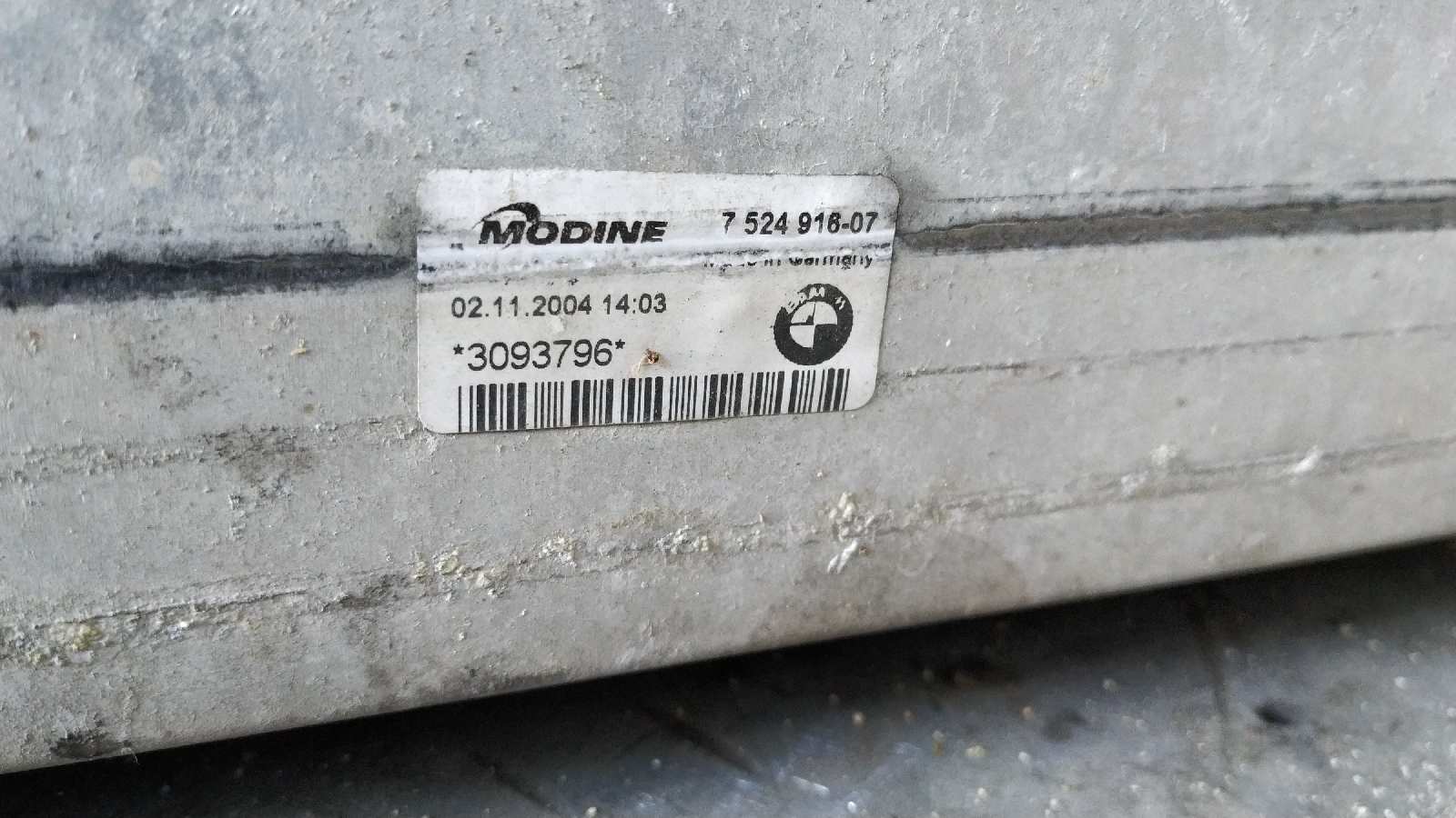 INTERCOOLER BMW SERIE 1 BERLINA (E81/E87) - vista 3