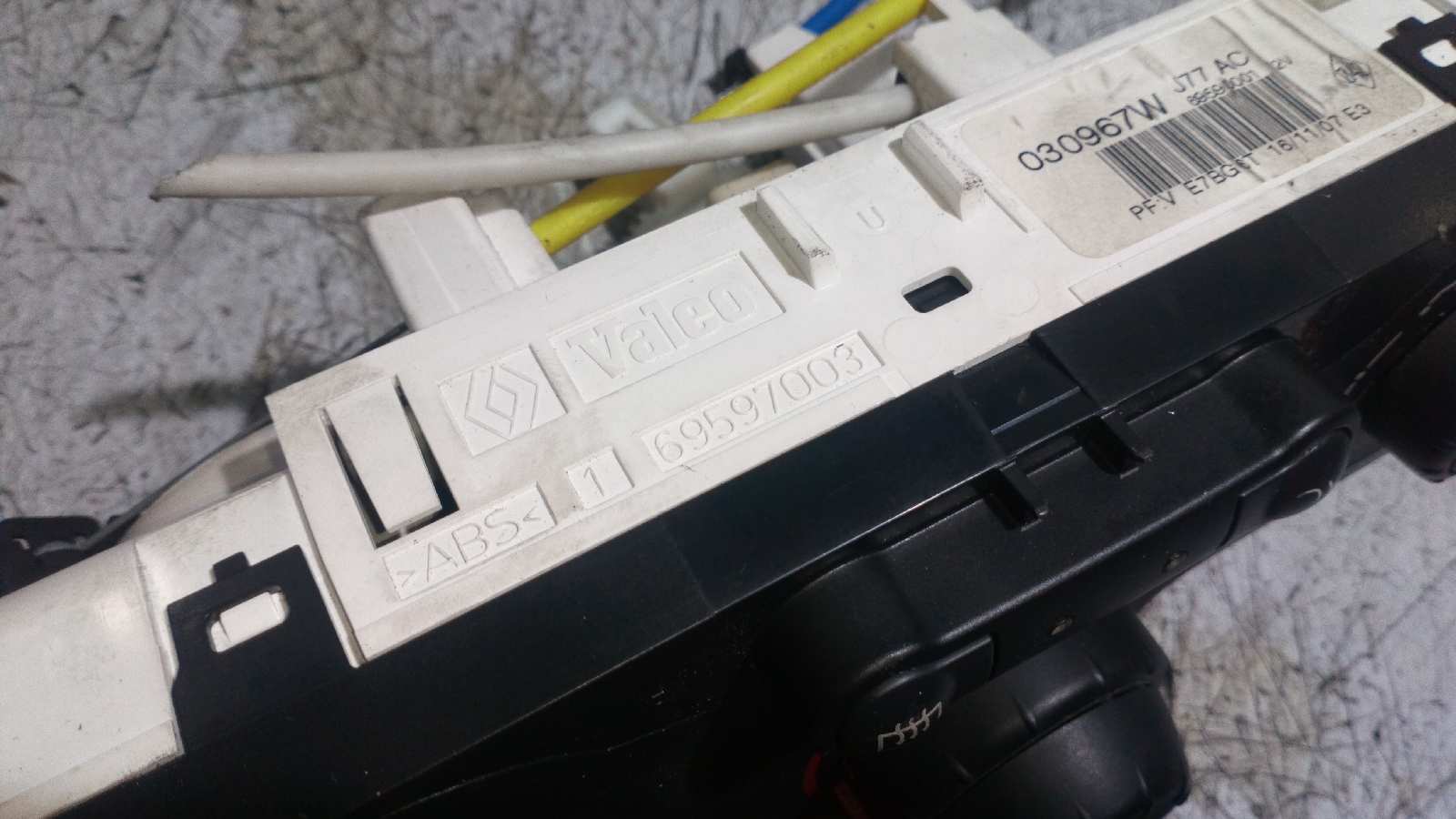 MANDO CALEFACCION / AIRE ACONDICIONADO RENAULT CLIO III - vista 3