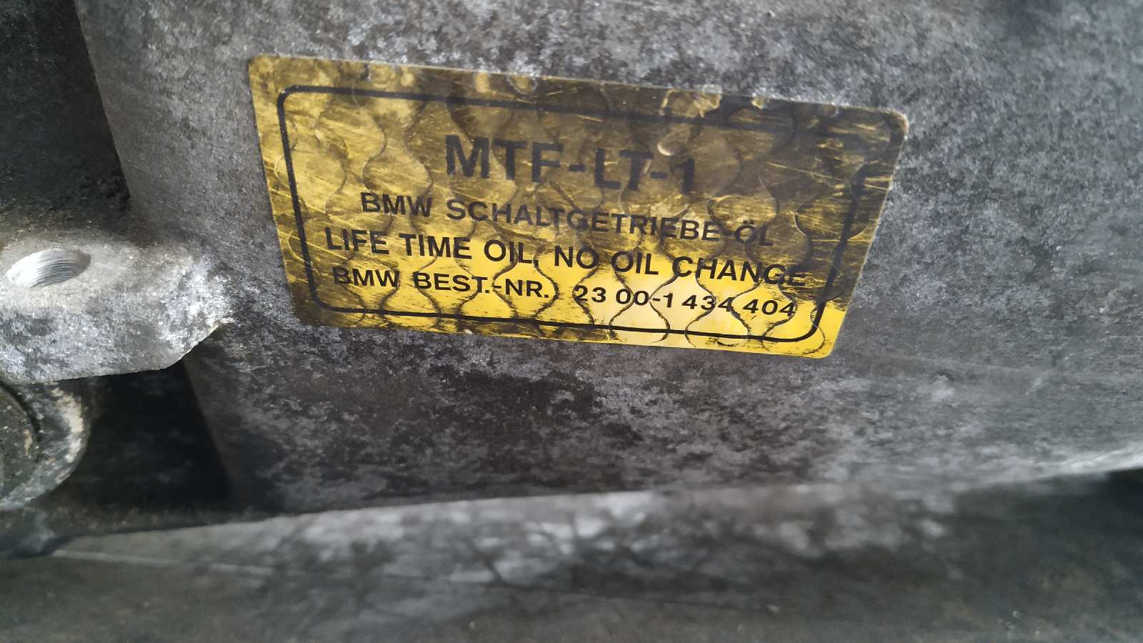 CAJA CAMBIOS BMW SERIE 3 BERLINA (E46) - vista 2