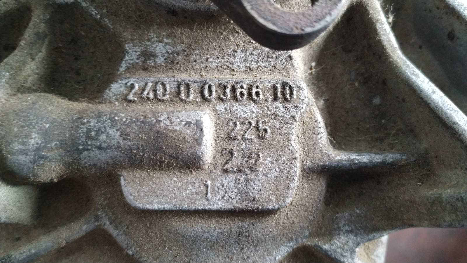 CAJA CAMBIOS BMW SERIE 3 BERLINA (E30) - vista 5