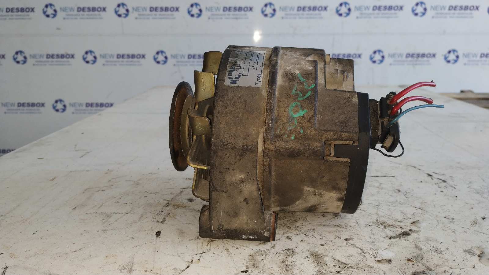 ALTERNADOR MERCEDES-BENZ MB SERIE:100 D CAJA ABIERTA (W631) - vista 2