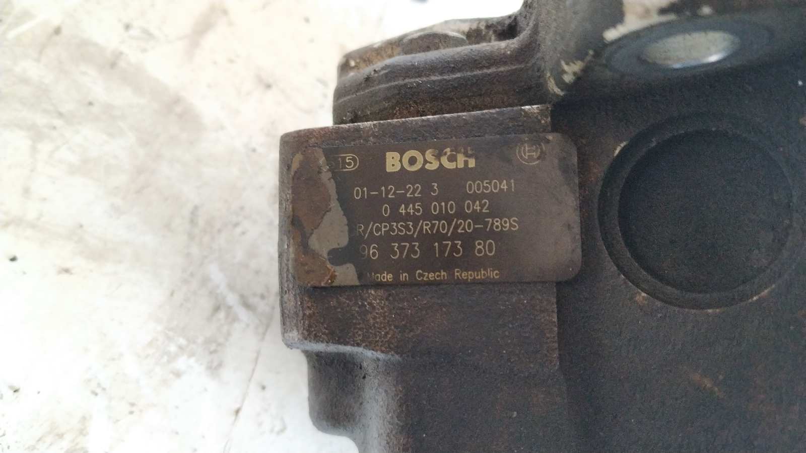 BOMBA INYECCION PEUGEOT 206 BERLINA - vista 3