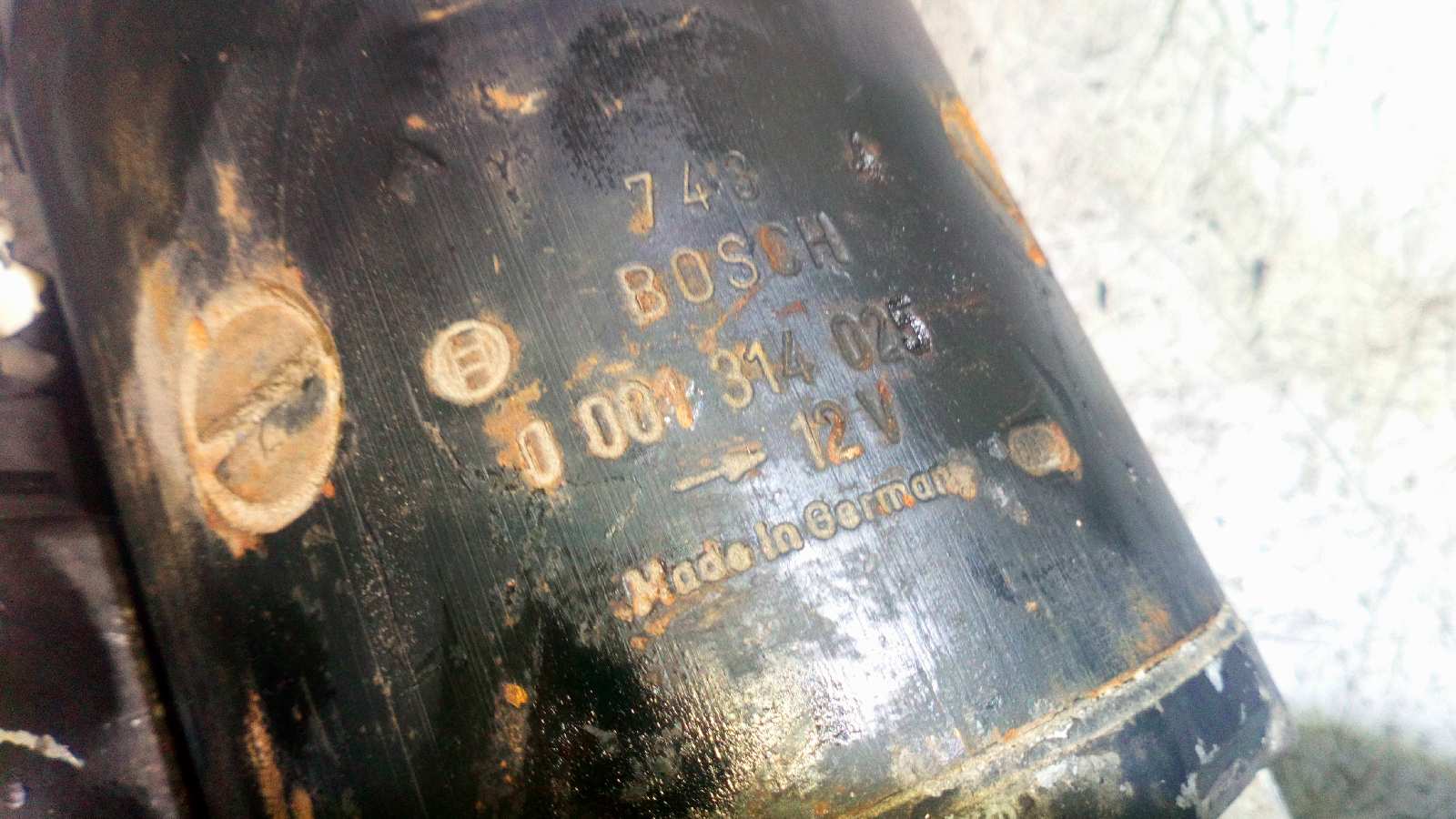 MOTOR ARRANQUE BMW SERIE 7 (E23) - vista 4