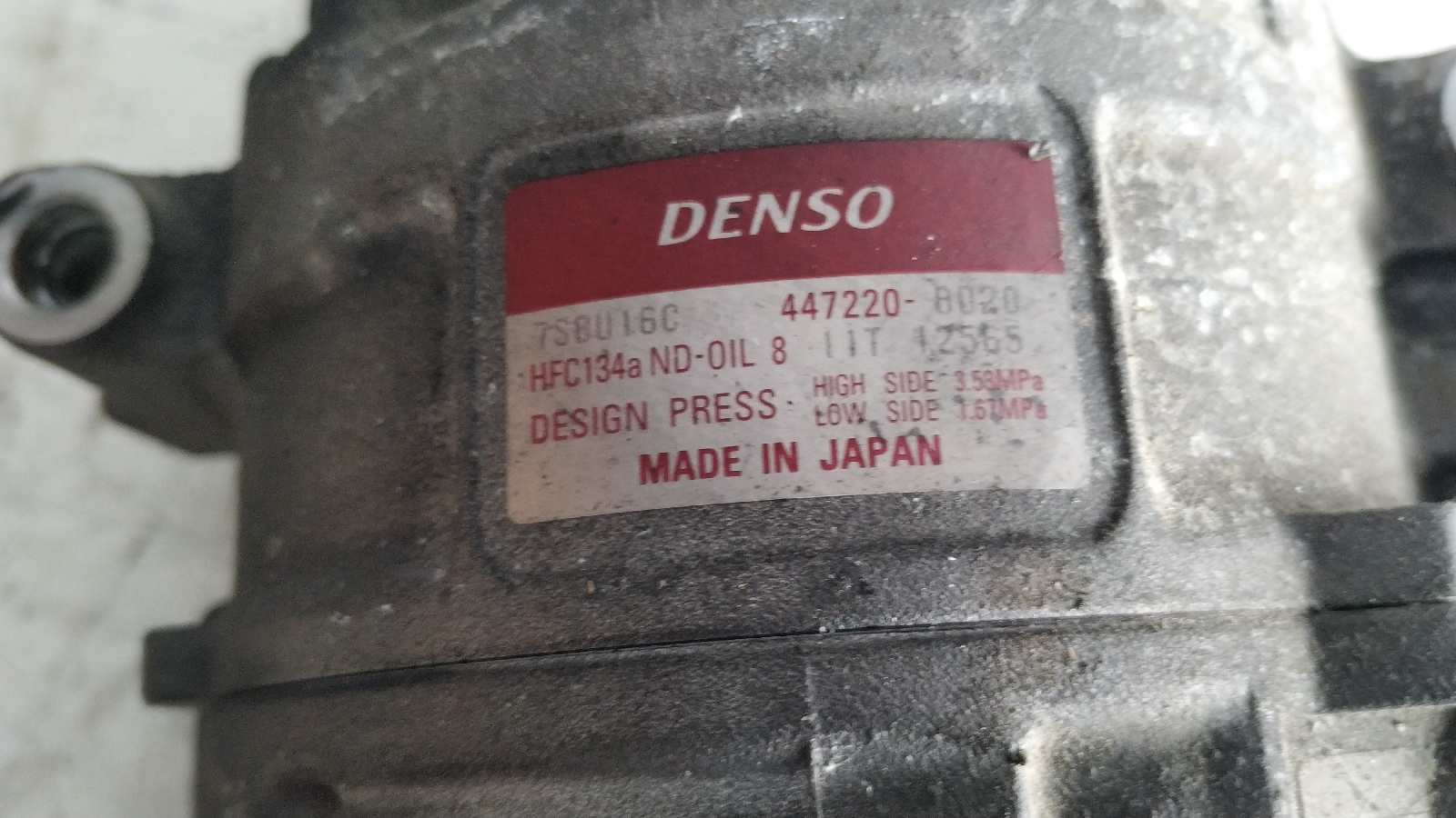 COMPRESOR AIRE ACONDICIONADO BMW SERIE 5 BERLINA (E39) - vista 3