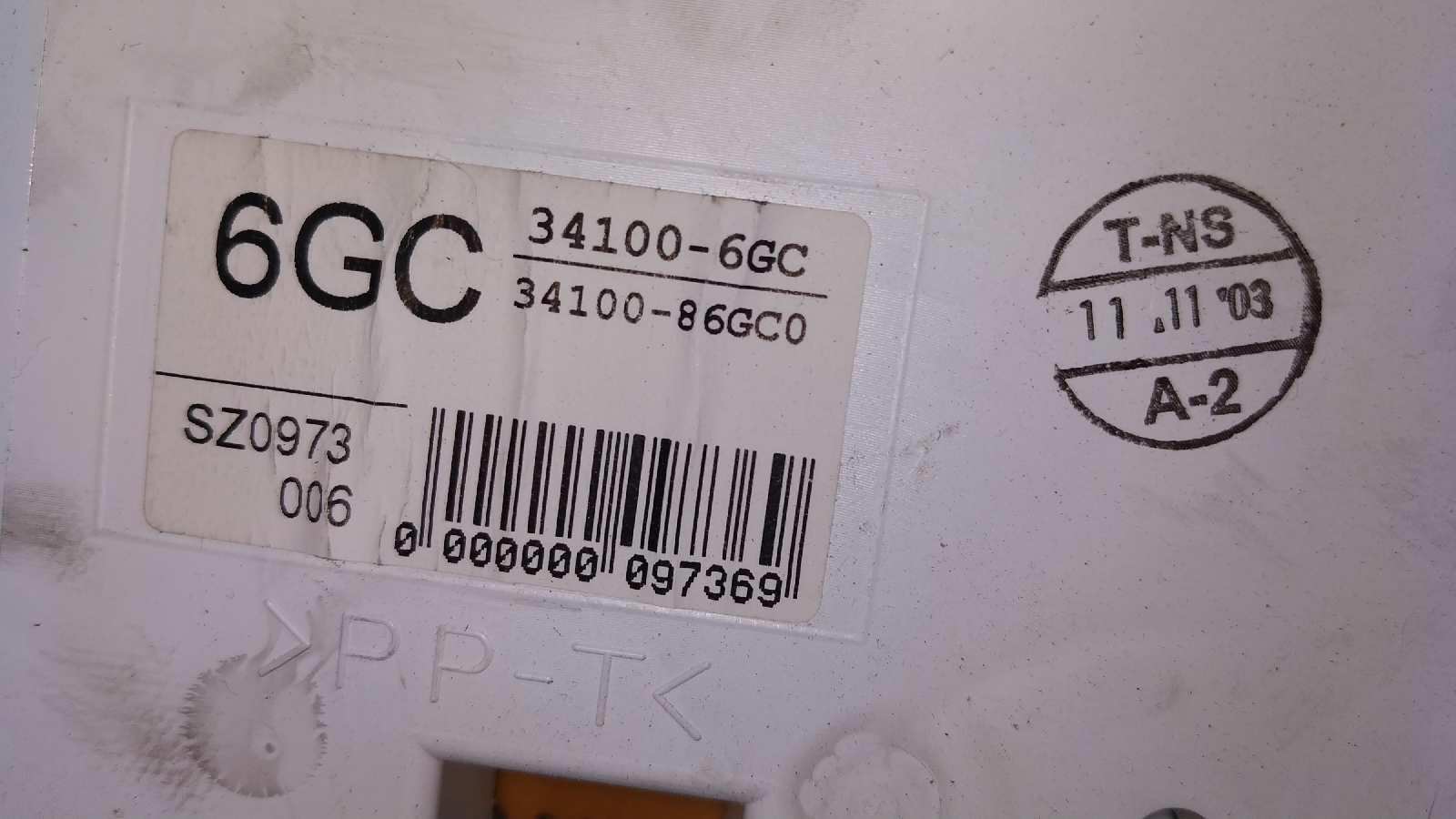 CUADRO INSTRUMENTOS SUZUKI IGNIS RM (MH) - vista 4