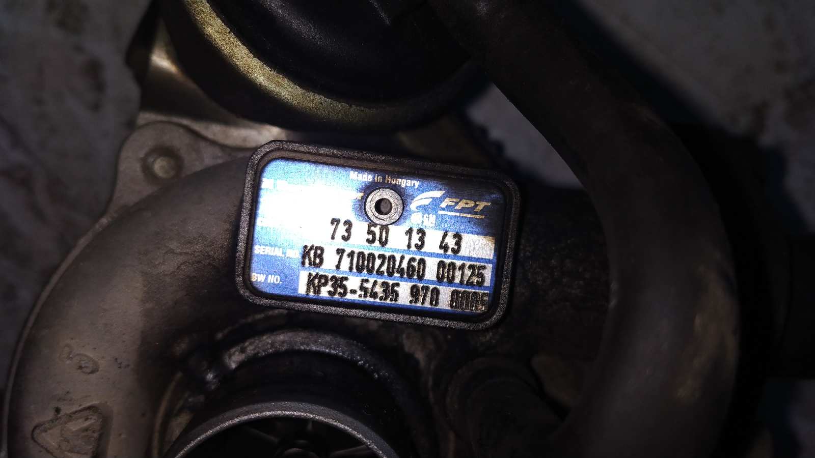 TURBOCOMPRESOR FIAT FIORINO - vista 2