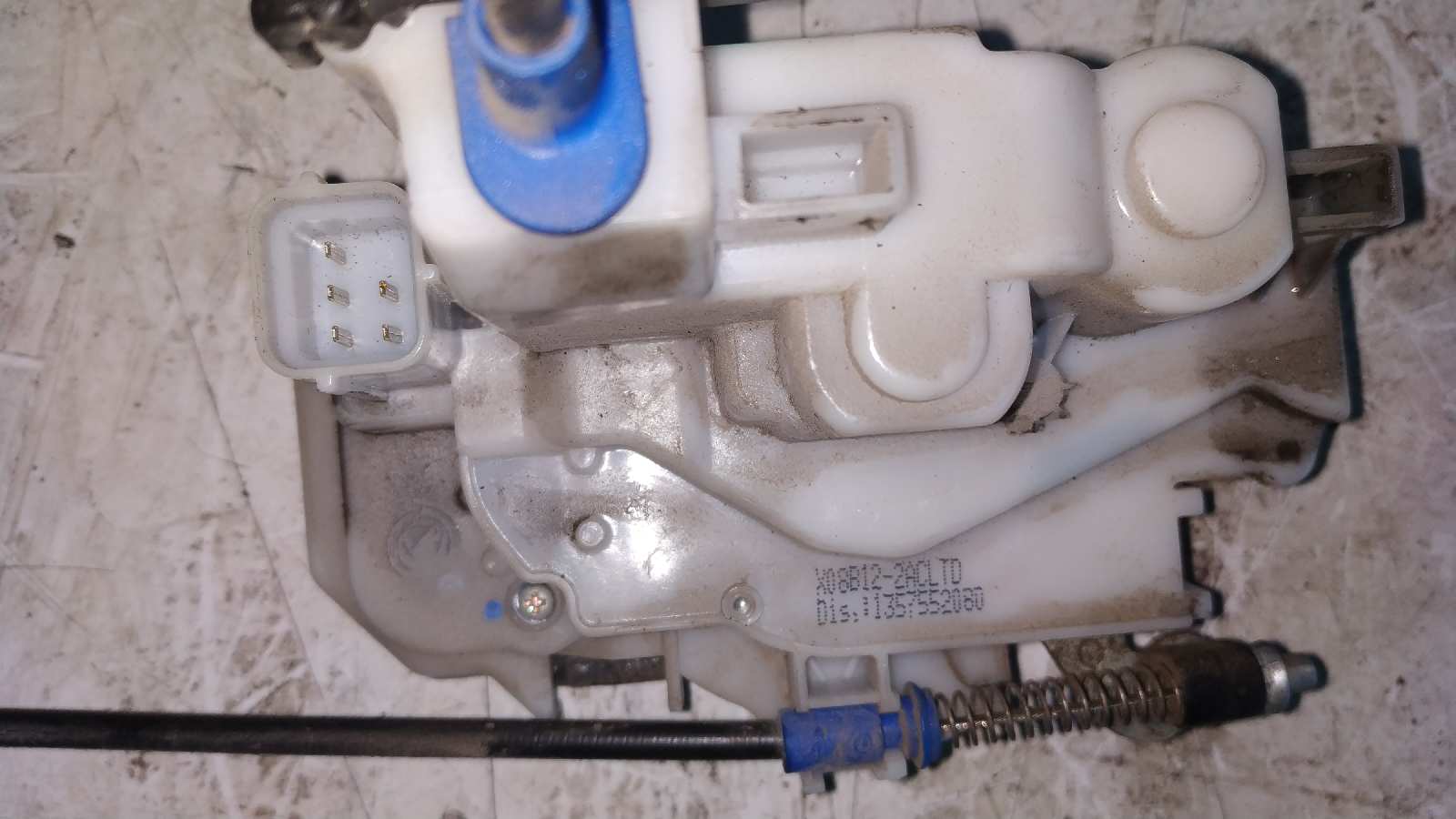 CERRADURA PUERTA DELANTERA DERECHA FIAT FIORINO - vista 4