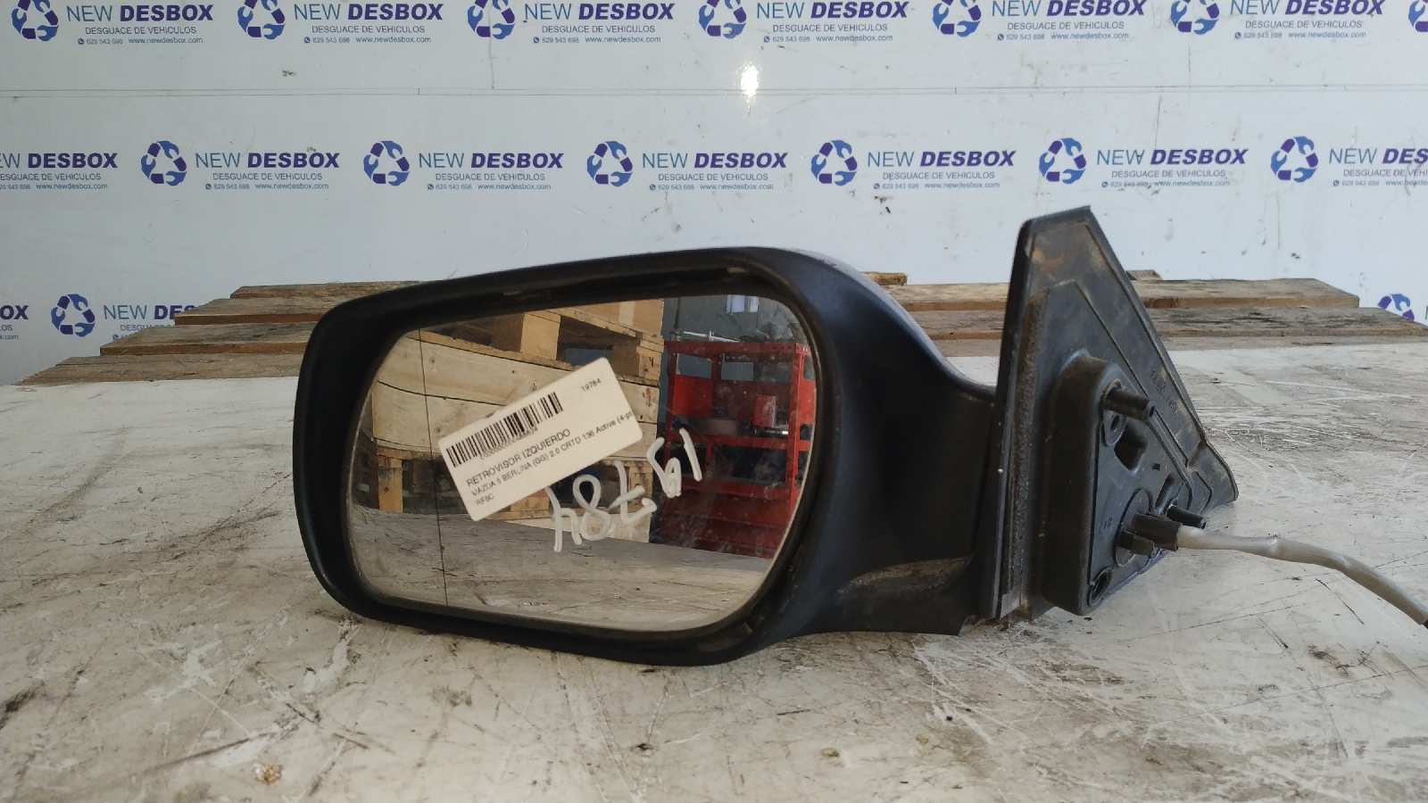 RETROVISOR IZQUIERDO MAZDA 6 BERLINA (GG)
