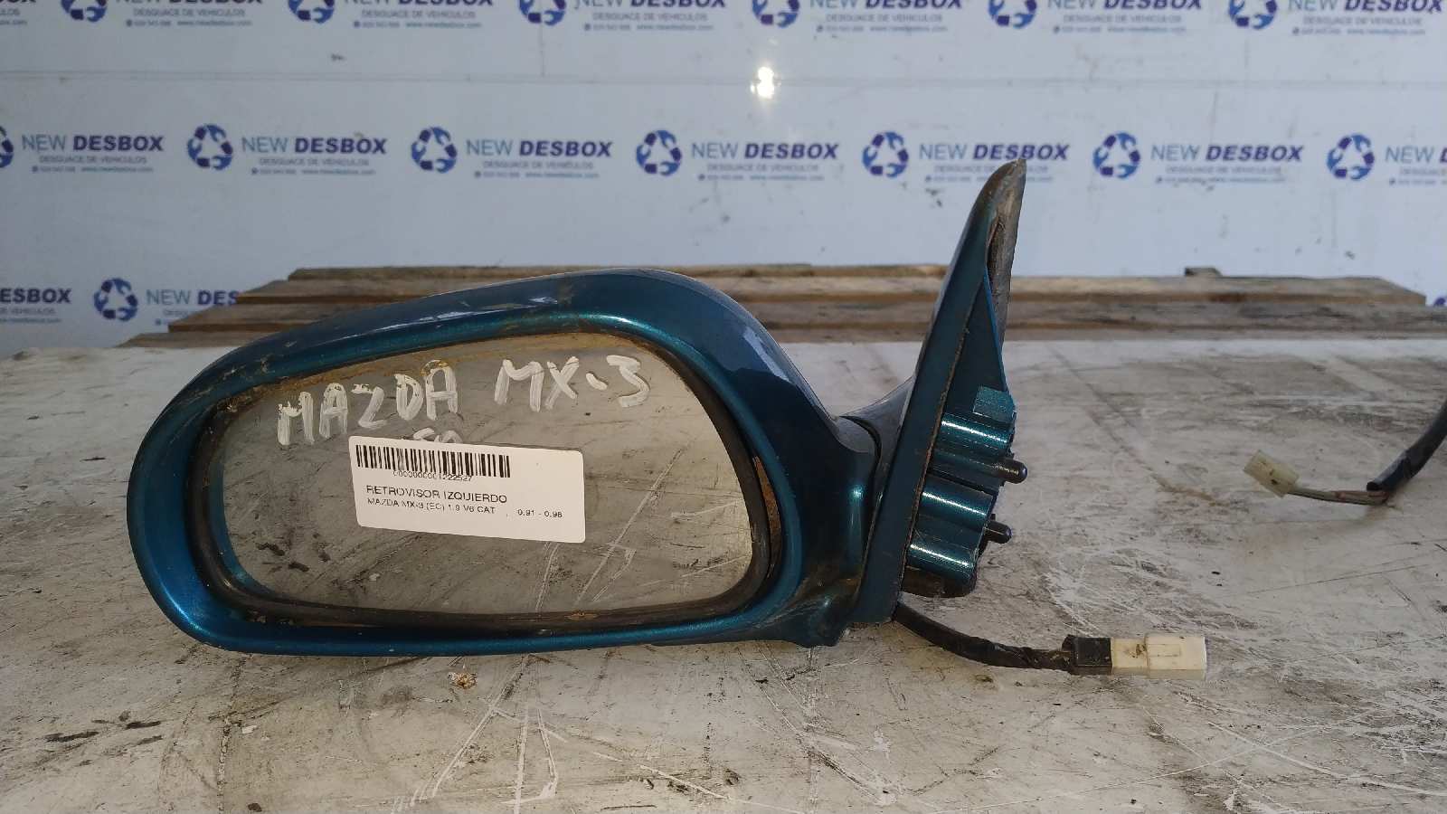 RETROVISOR IZQUIERDO MAZDA MX-3 (EC)