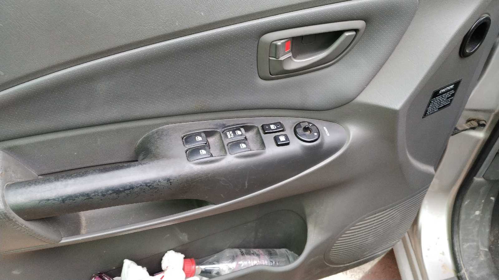 MANDO ELEVALUNAS DELANTERO IZQUIERDO HYUNDAI TUCSON (JM) - vista 5