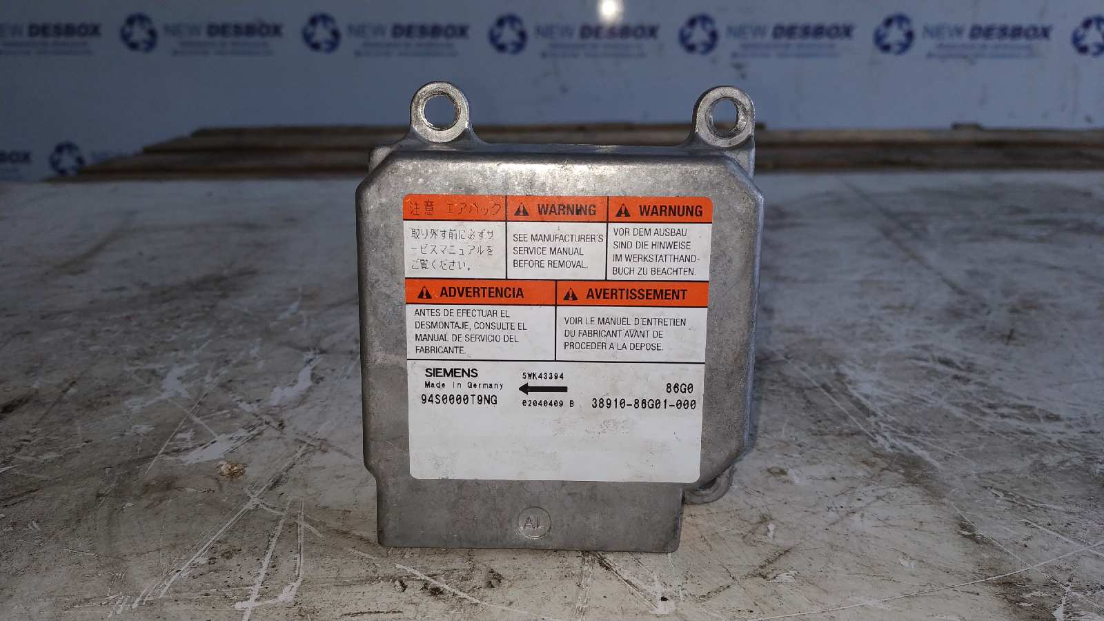 CENTRALITA AIRBAG SUZUKI IGNIS RM (MH)