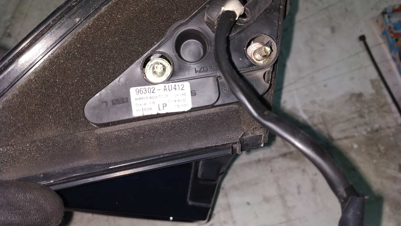 RETROVISOR IZQUIERDO NISSAN PRIMERA BERLINA (P12) - vista 5