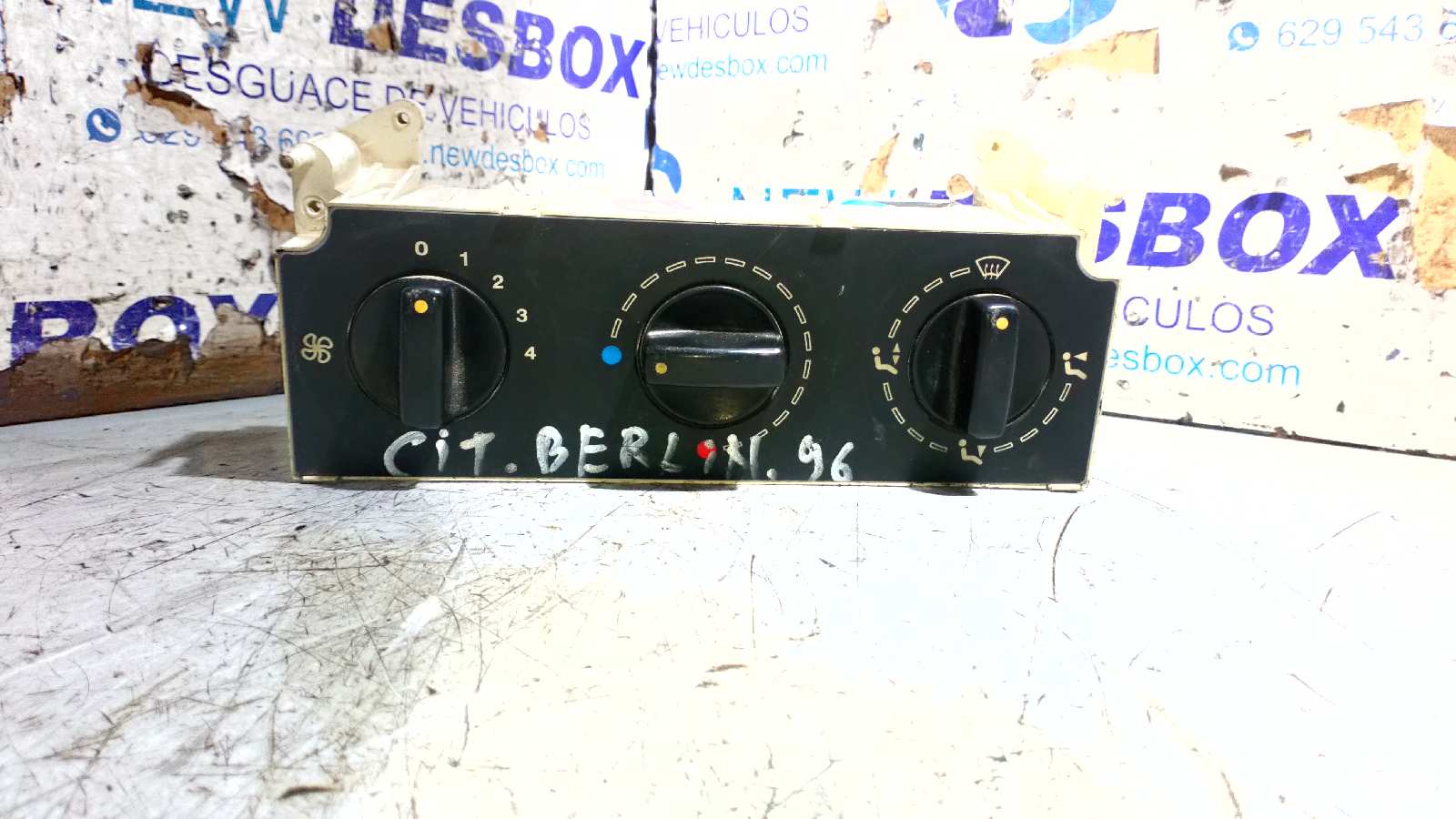 MANDO CALEFACCION / AIRE ACONDICIONADO CITROEN BERLINGO