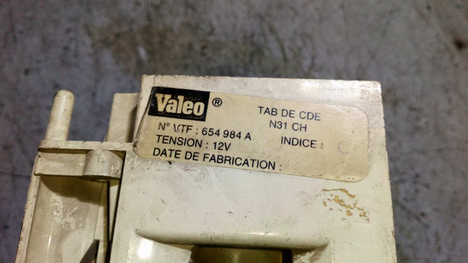 MANDO CALEFACCION / AIRE ACONDICIONADO CITROEN BERLINGO - vista 3