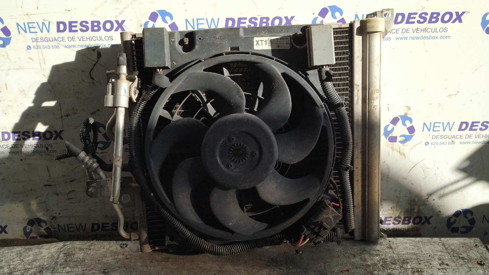 CONDENSADOR / RADIADOR  AIRE ACONDICIONADO OPEL ZAFIRA B - vista 2