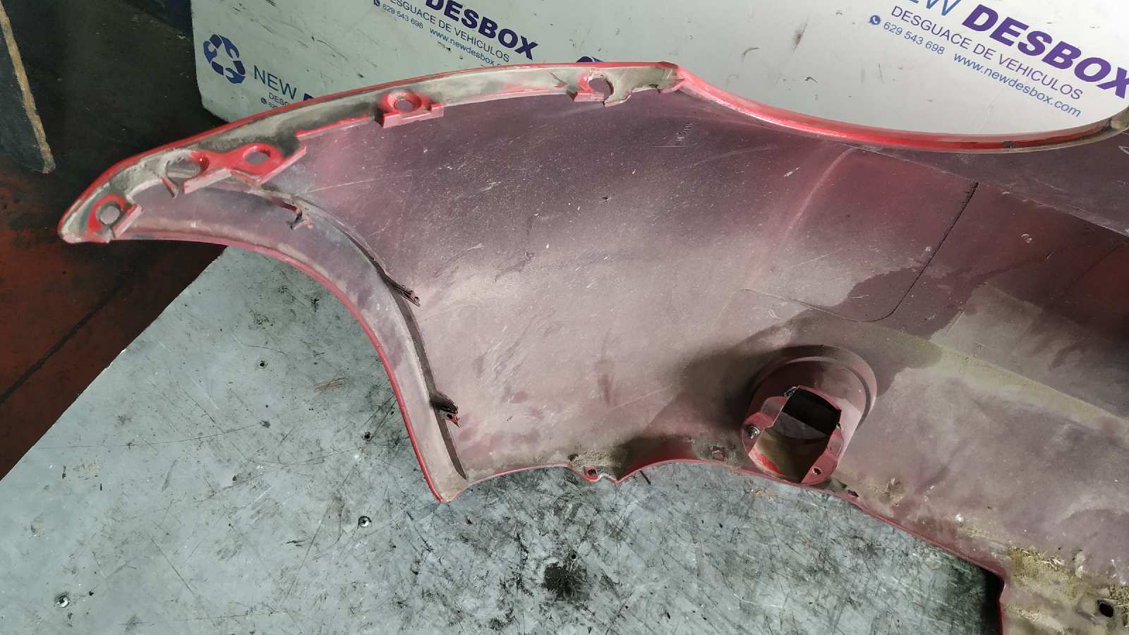 PARAGOLPES TRASERO VOLKSWAGEN NEW BEETLE (9C1/1C1) - vista 6