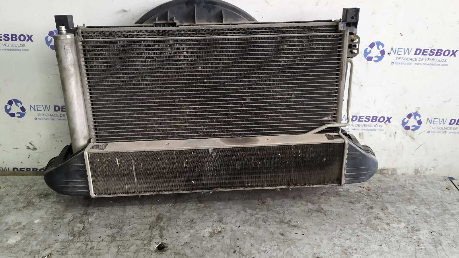 CONDENSADOR / RADIADOR AIRE ACONDICIONADO MERCEDES-BENZ CLASE C (W203) BERLINA