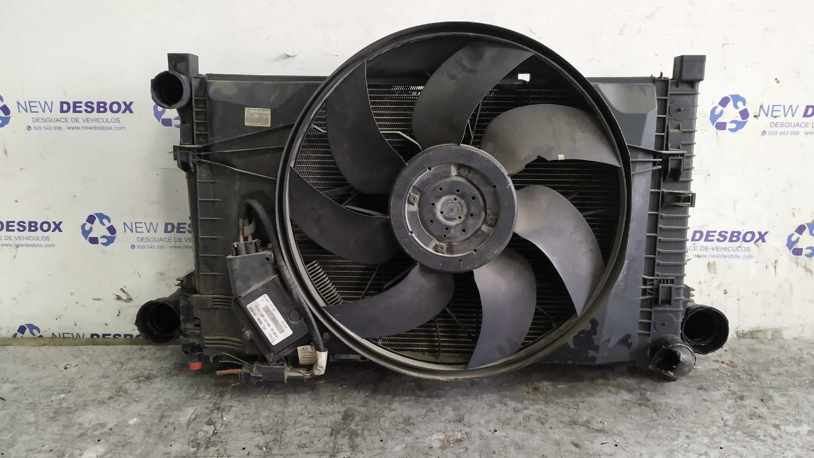 RADIADOR AGUA MERCEDES-BENZ CLASE C (W203) BERLINA