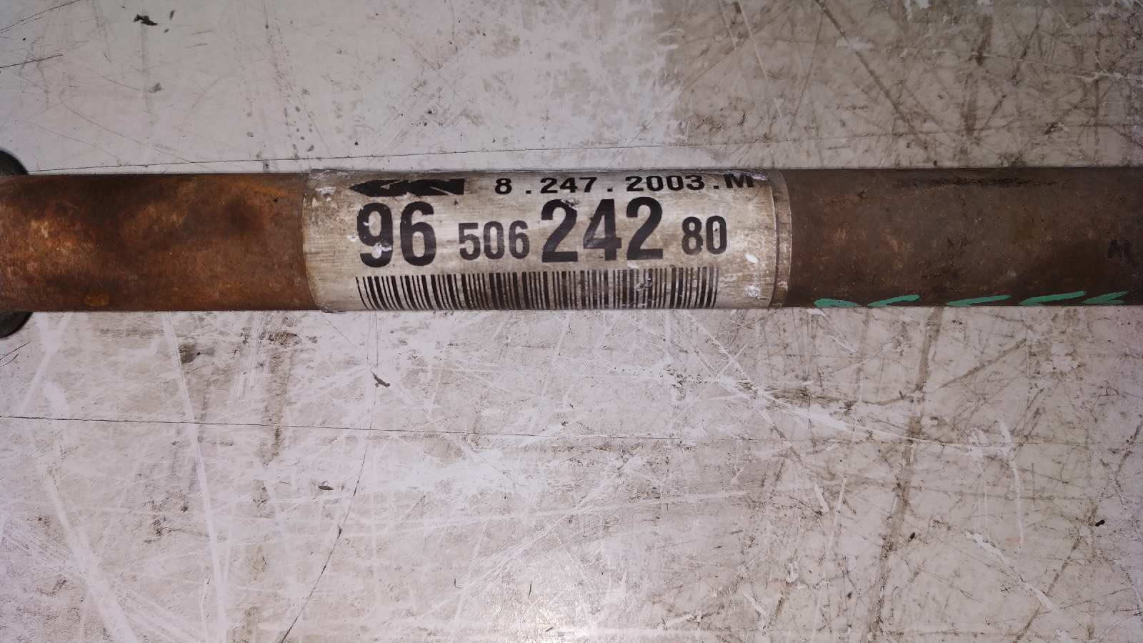 TRANSMISION DELANTERA IZQUIERDA CITROEN C3 - vista 2