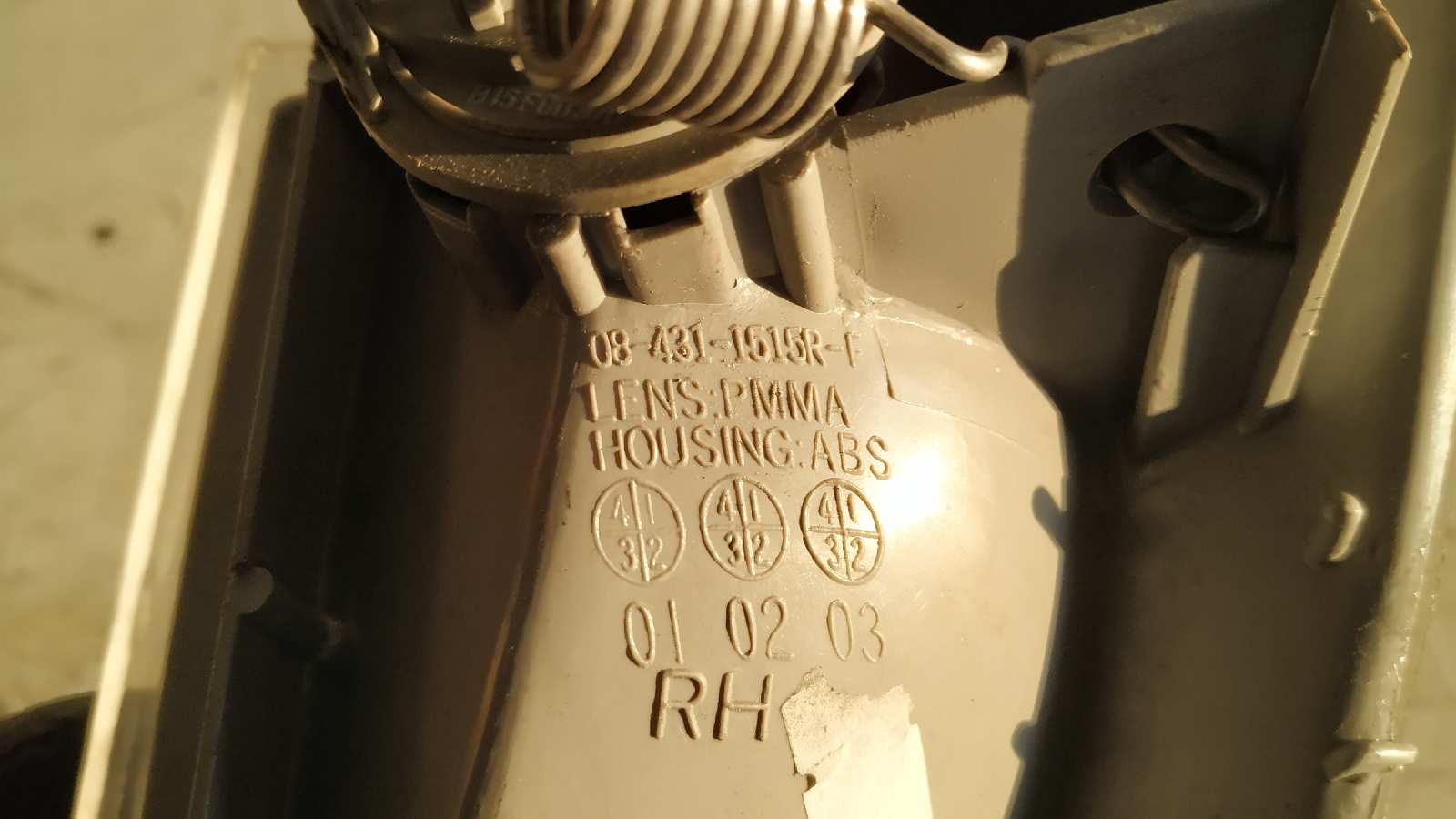 PILOTO DELANTERO DERECHO FORD FIESTA BERL./COURIER - vista 2