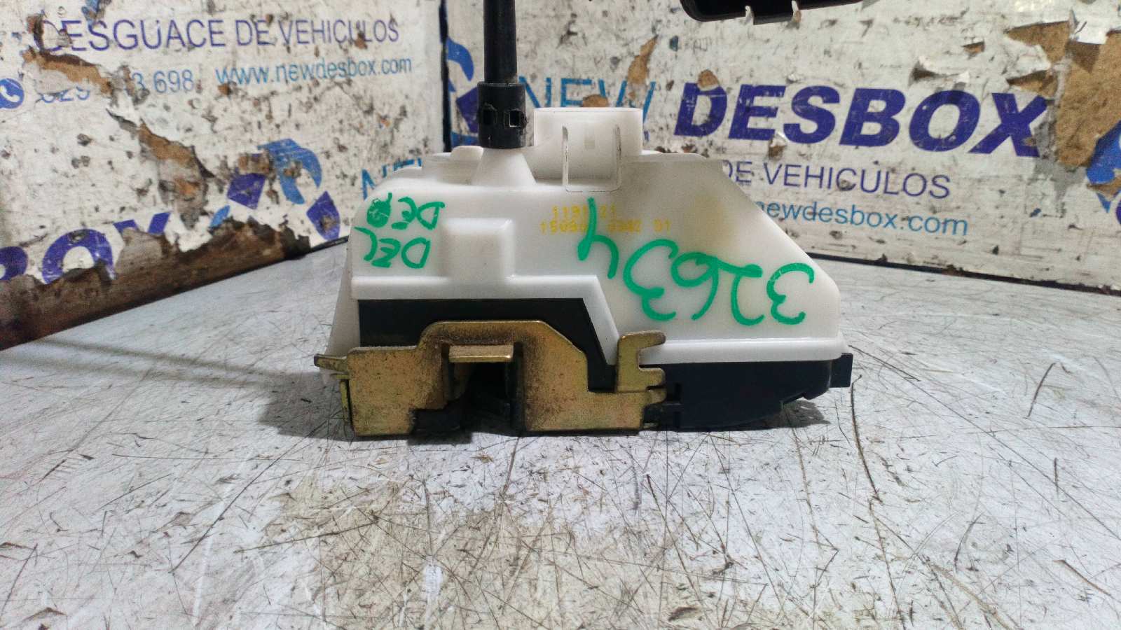 CERRADURA PUERTA DELANTERA DERECHA RENAULT SCENIC II - vista 5