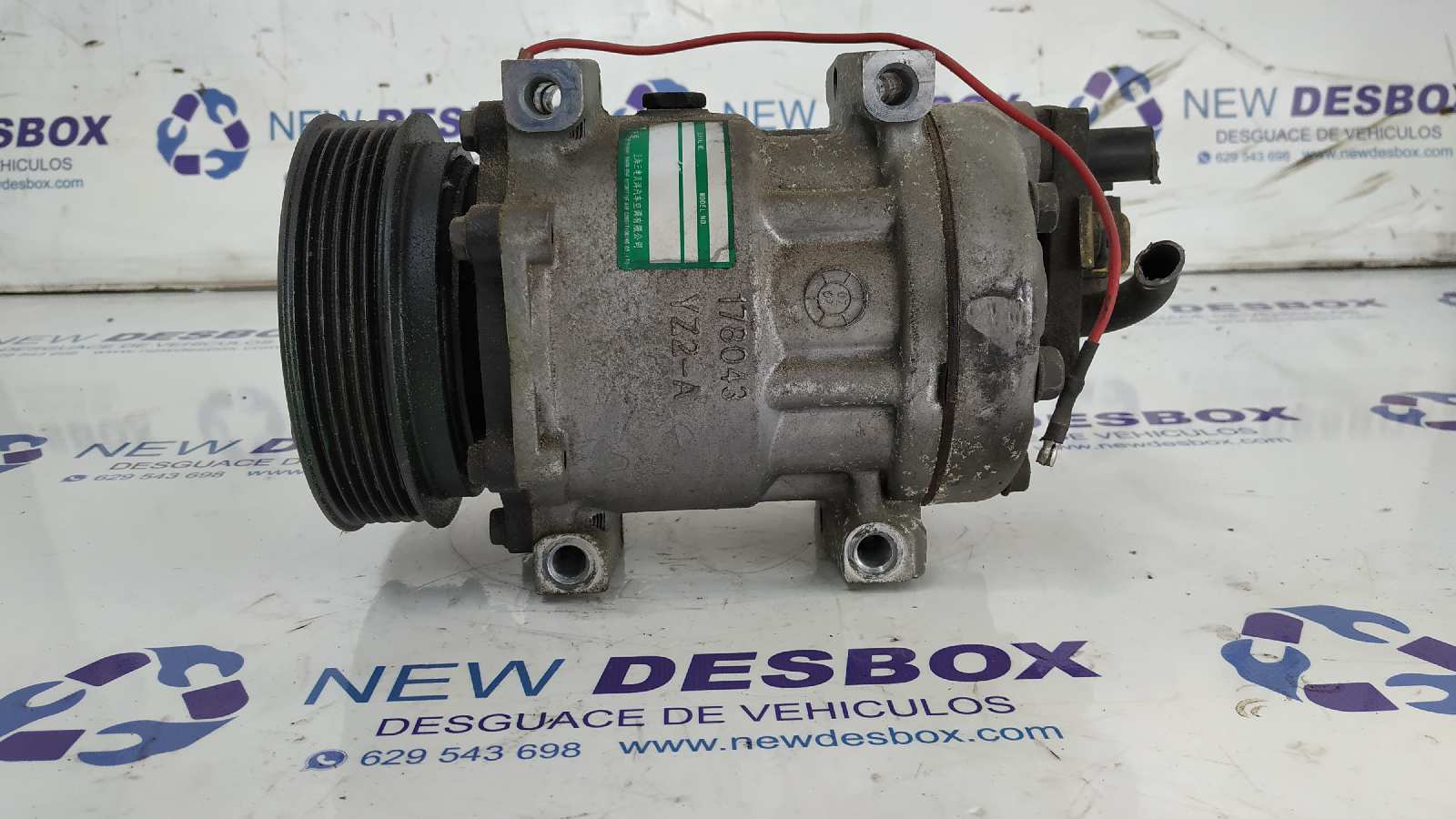 COMPRESOR AIRE ACONDICIONADO RENAULT 19 HATCHBACK (B/C53) - vista 5