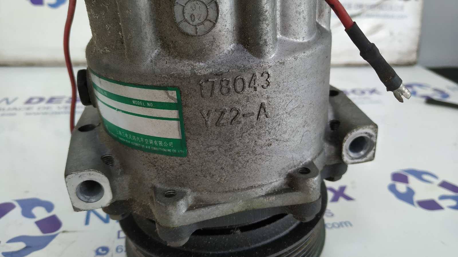 COMPRESOR AIRE ACONDICIONADO RENAULT 19 HATCHBACK (B/C53) - vista 4