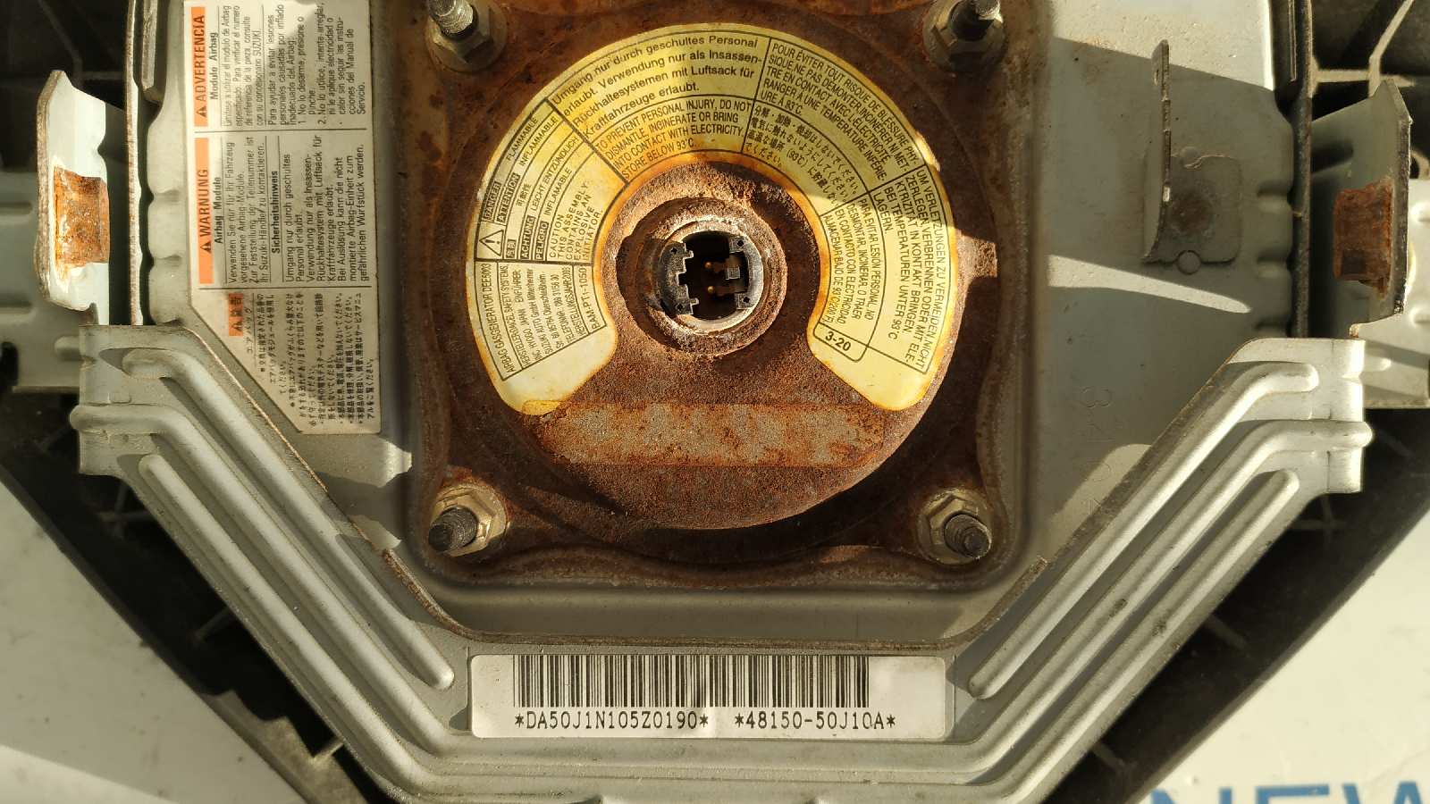 AIRBAG DELANTERO IZQUIERDO SUZUKI GRAND VITARA 5 PUERTAS SQ (FT) - vista 3