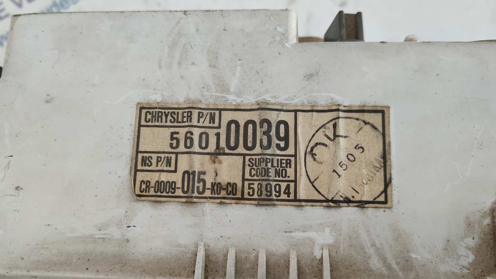 CUADRO INSTRUMENTOS CHRYSLER JEEP CHEROKEE (XJ) - vista 4