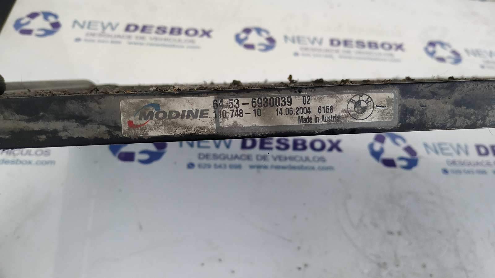 CONDENSADOR / RADIADOR  AIRE ACONDICIONADO BMW SERIE 1 BERLINA (E81/E87) - vista 3