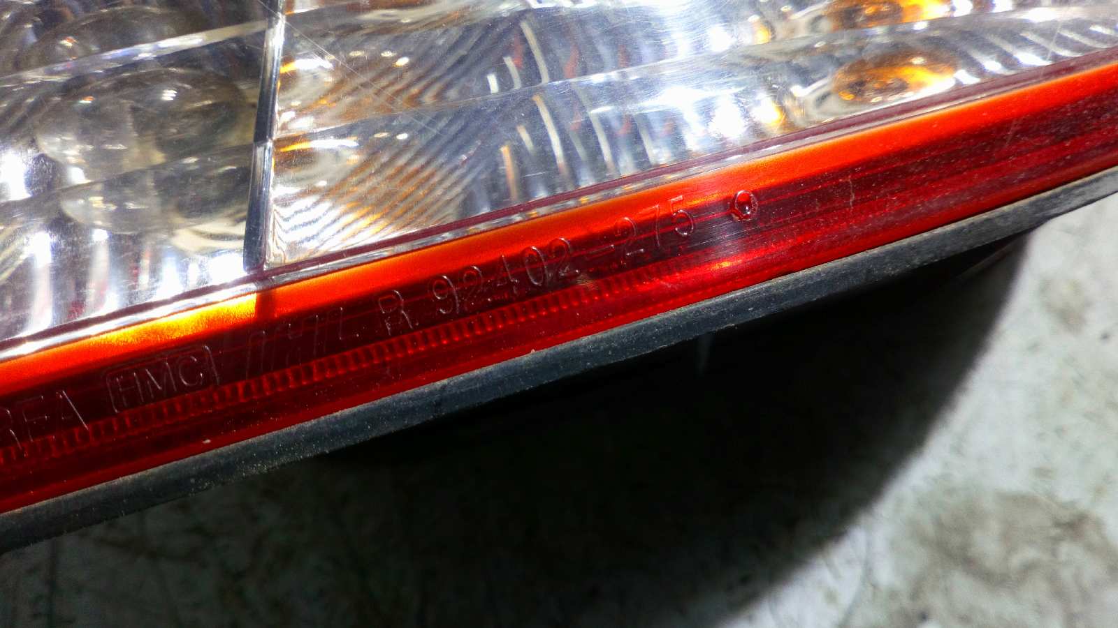 PILOTO TRASERO DERECHO HYUNDAI COUPE (RD) - vista 3