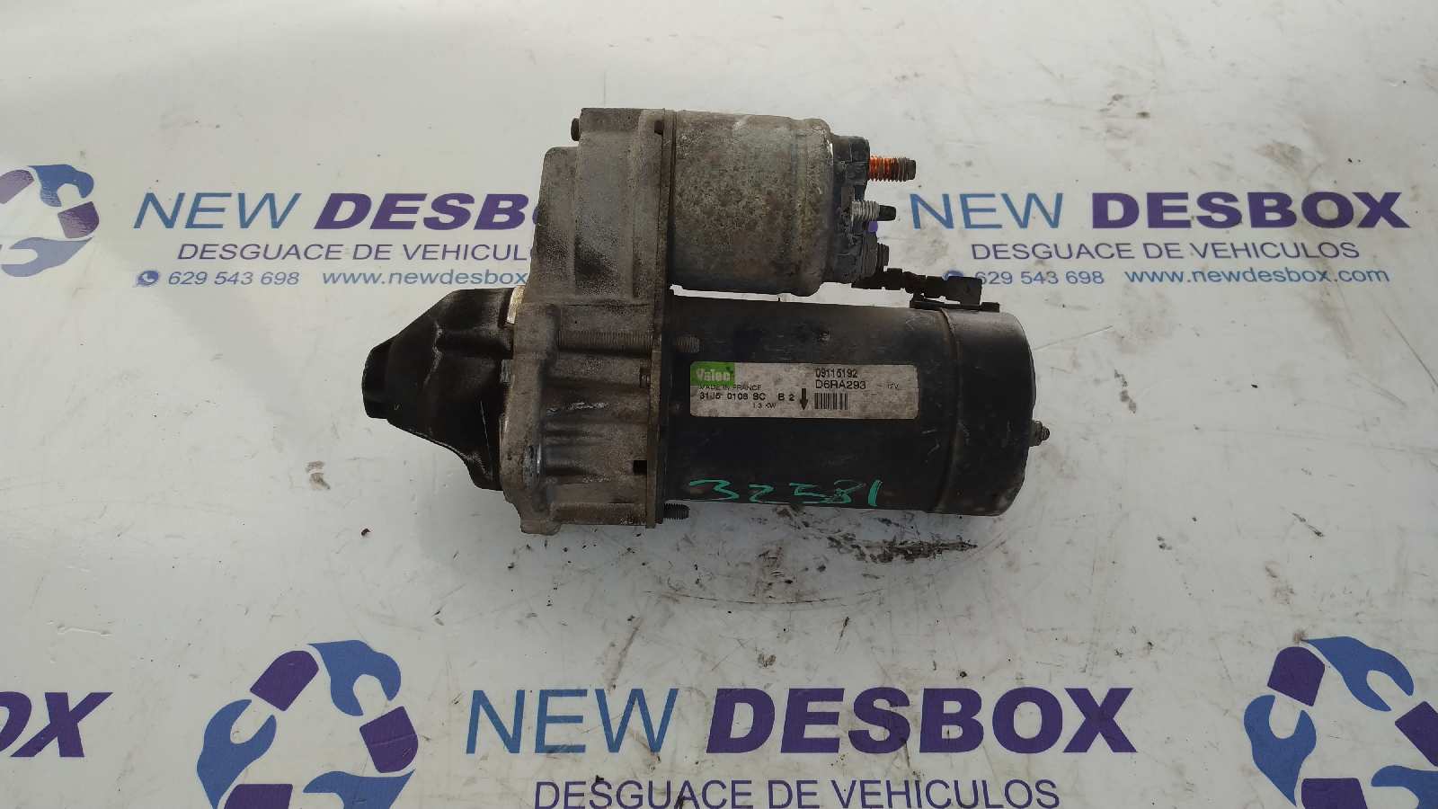 MOTOR ARRANQUE OPEL ZAFIRA B