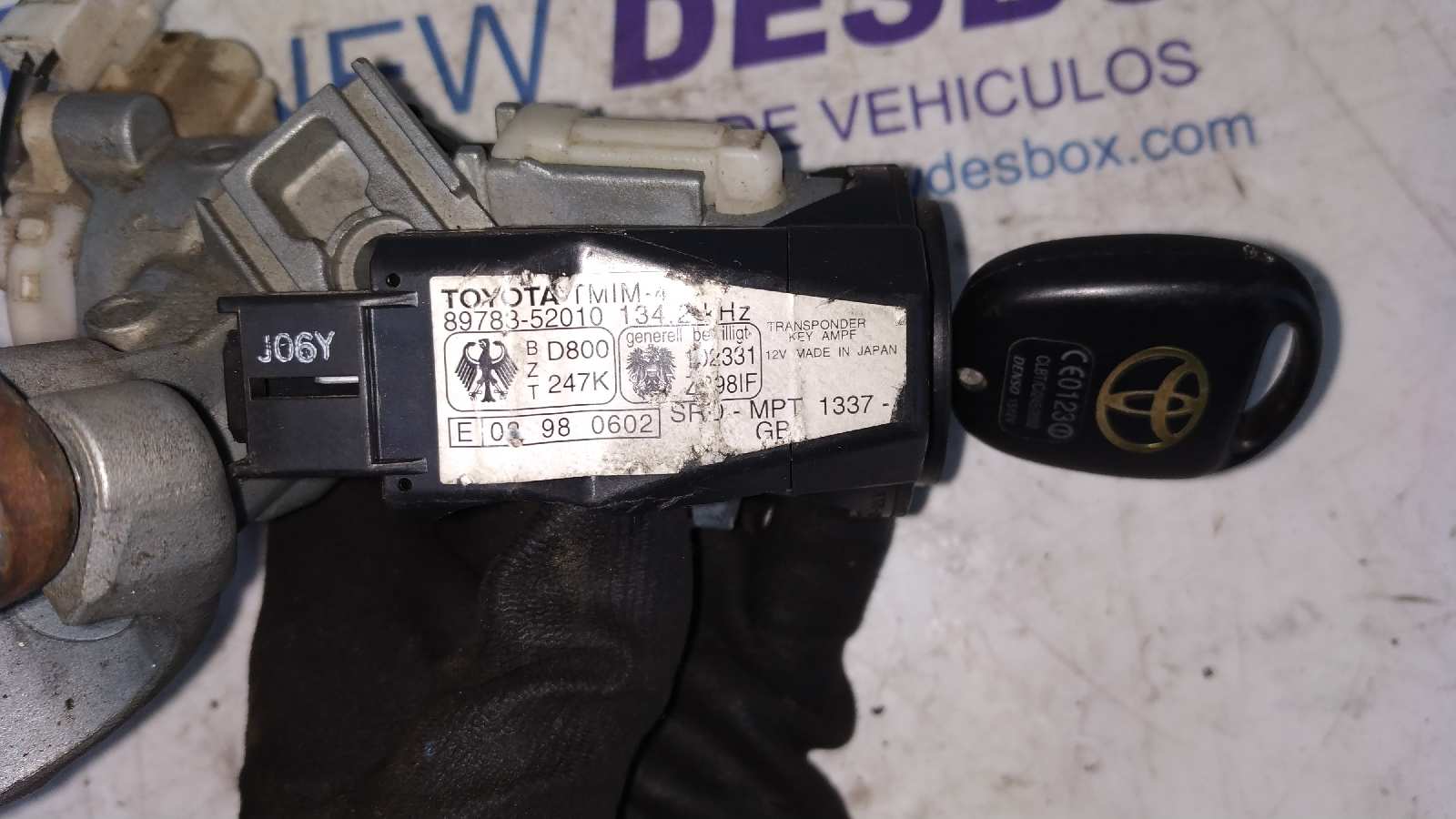 CONMUTADOR DE ARRANQUE TOYOTA CELICA (T23) - vista 8