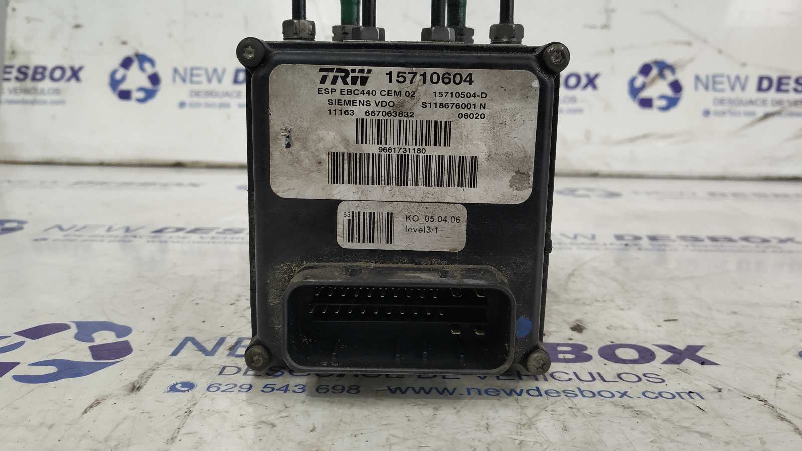 ABS PEUGEOT 407 - vista 4