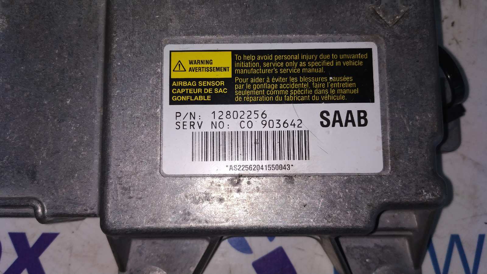 CENTRALITA AIRBAG SAAB 9-3 BERLINA - vista 2