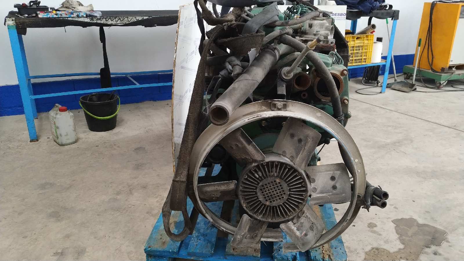 MOTOR VOLVO FL6/FE6 TD61G - vista 8