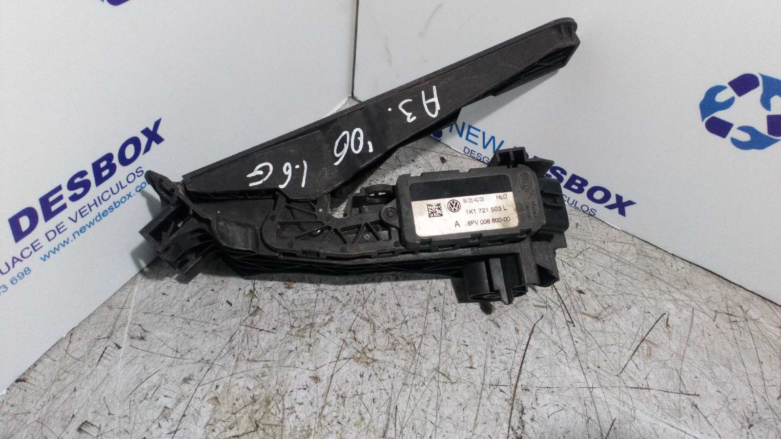 POTENCIOMETRO PEDAL AUDI A3 (8P) - vista 2