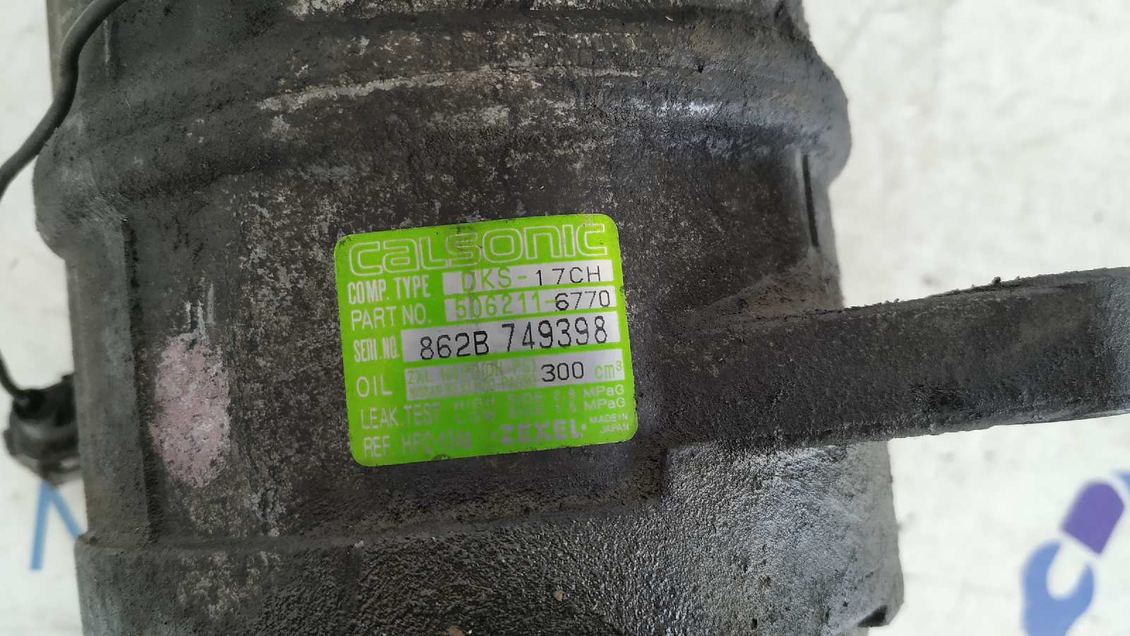 COMPRESOR AIRE ACONDICIONADO NISSAN PATROL GR (Y61) - vista 2