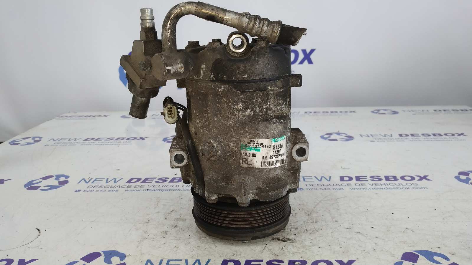 COMPRESOR AIRE ACONDICIONADO OPEL COMBO (CORSA C) - vista 2